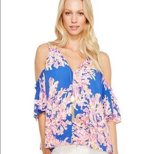 NWT Lilly Pulitzer Bellamie Top Size Medium
